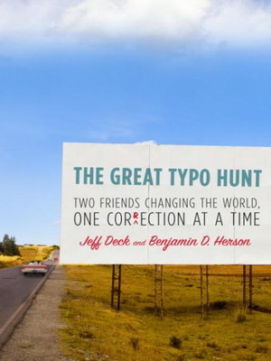 cover image of The Great Typo Hunt